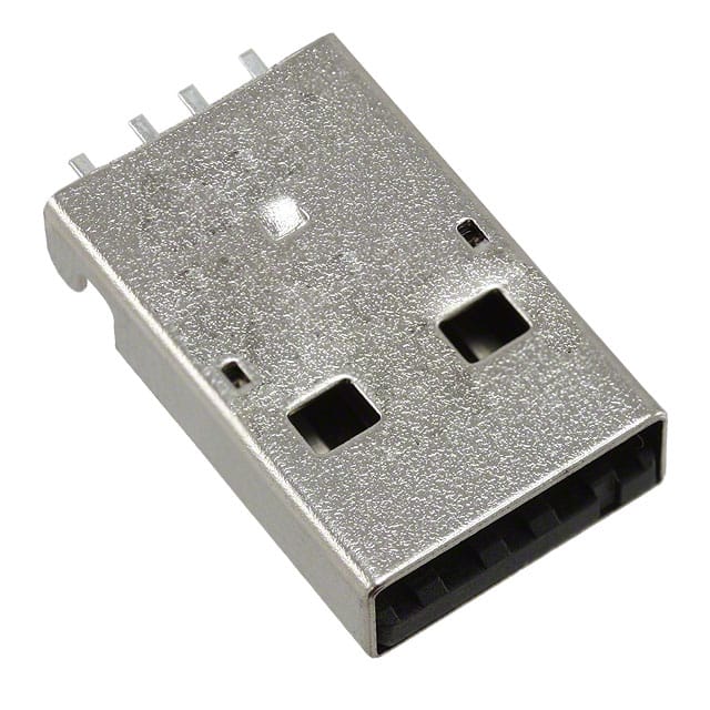 0480372200 CONN PLUG USB2.0 TYPEA 4P SMD RA
