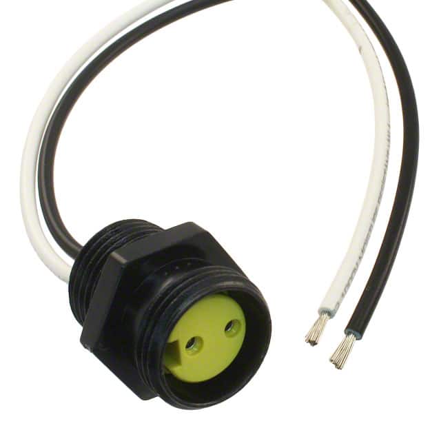 1300130060 CBL CIRC 2POS FEM TO WIRE 1.00'