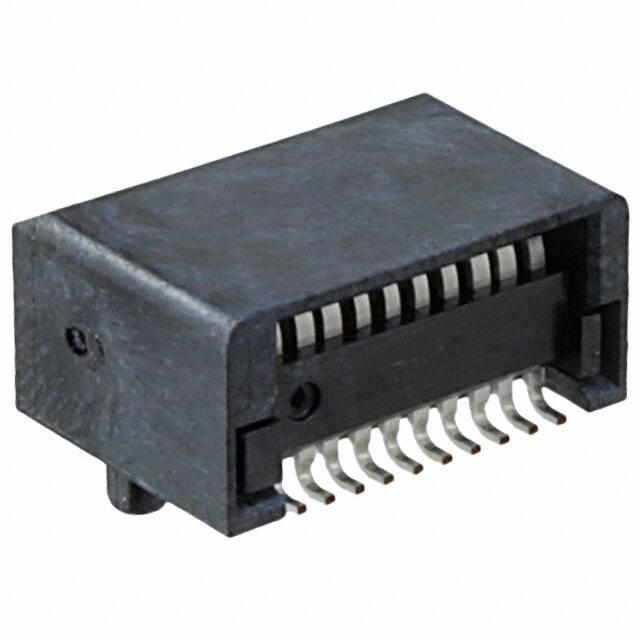 1703820002 CONN ZSFP+ RCPT 20POS SLD RA SMD