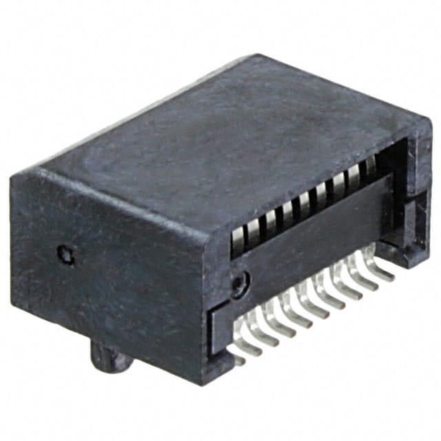 1703820001 CONN ZSFP+ RCPT 20POS SLD RA SMD