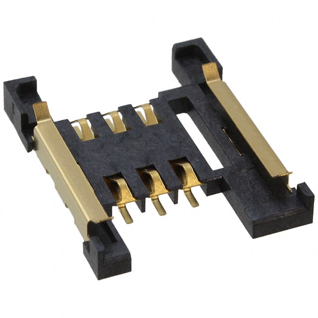 0474810001 CONN SIM CARD PUSH-PULL R/A SMD