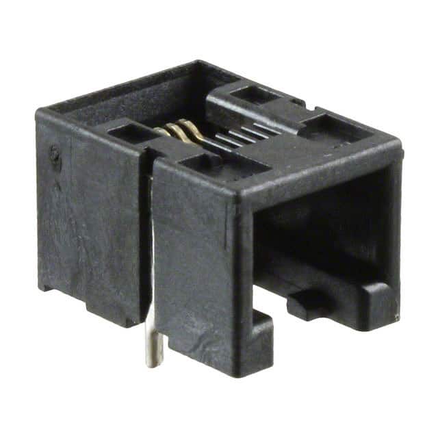 0855025011 CONN MOD JACK 6P6C R/A UNSHLD