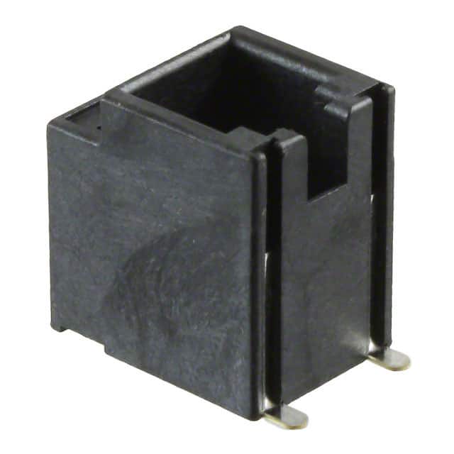 0855105017 CONN MOD JACK 4P4C VERT UNSHLD