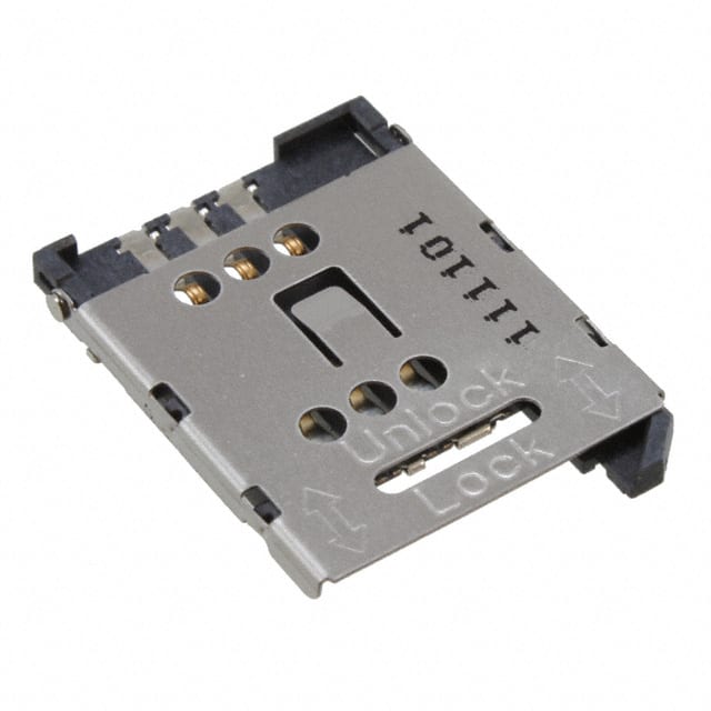 0473883001 CONN SIM CARD HINGED TYPE R/A