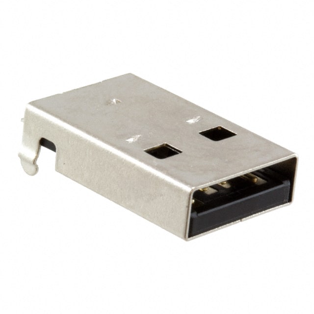 0480372000 CONN PLUG USB2.0 TYPEA 4P SMD RA