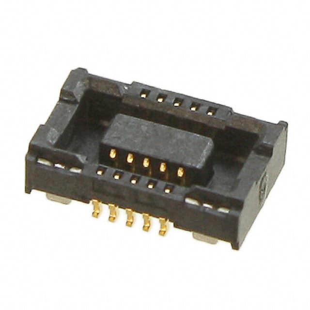 0513389873 CONN RCPT 10POS SMD GOLD