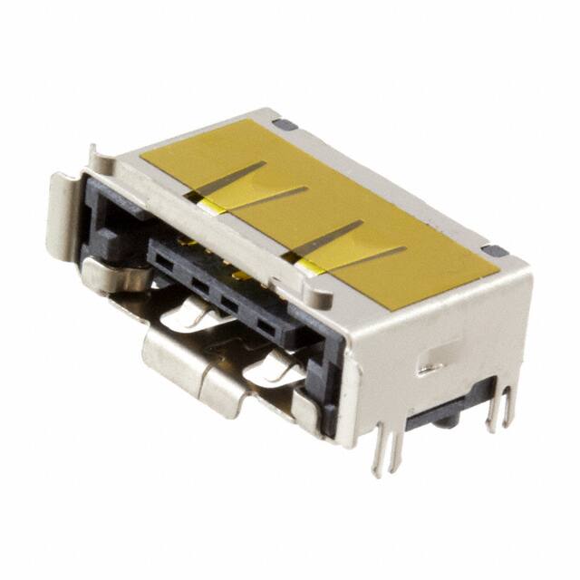 1051251001 CONN RCPT USB A/ESATA COMBO R/A