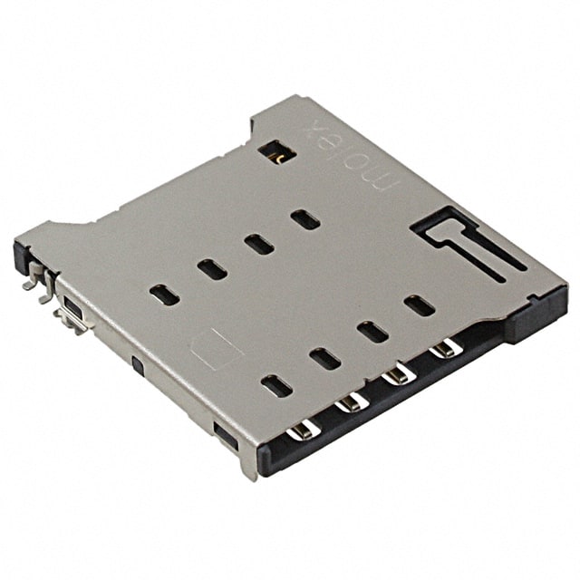 1041180811 CONN MICRO SIM CARD PUSH-PUSH