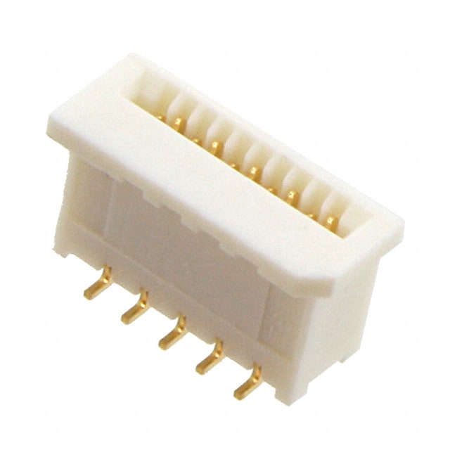 0781191108 CONN FFC VERT 10POS 0.5MM SMD
