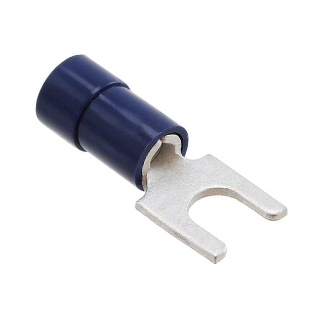 0191310016 CONN SPADE TERM 14-16AWG #8 BLU