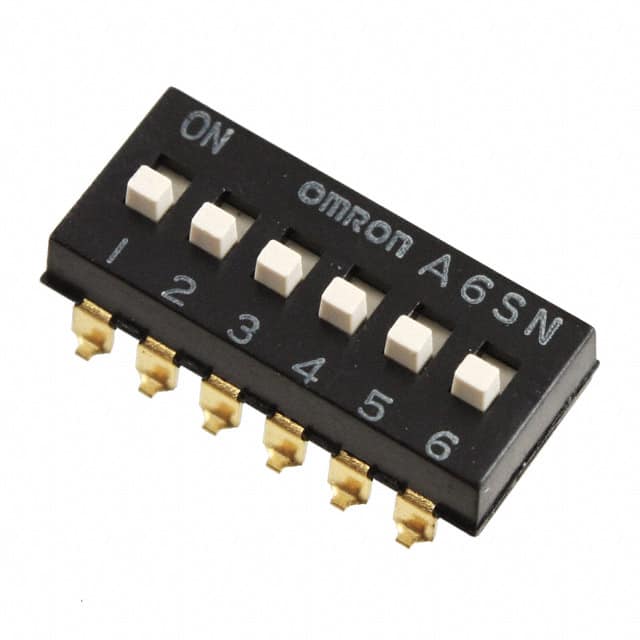 A6SN-6104-P SWITCH SLIDE DIP SPST 25MA 24V