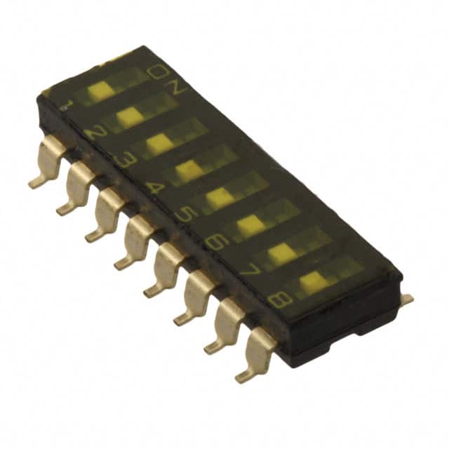 A6S-8102-PH SWITCH SLIDE DIP SPST 25MA 24V