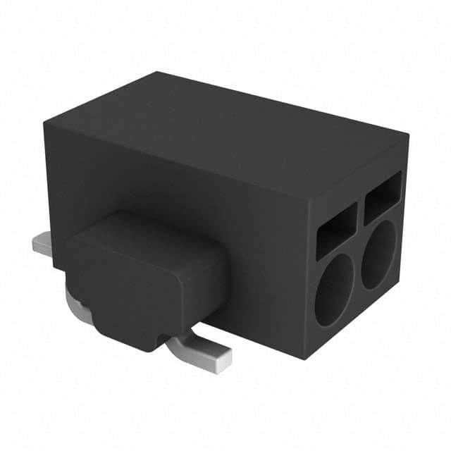 XW4L-02A1-H1 TERM BLK 2P SIDE ENT 2.54MM SMD