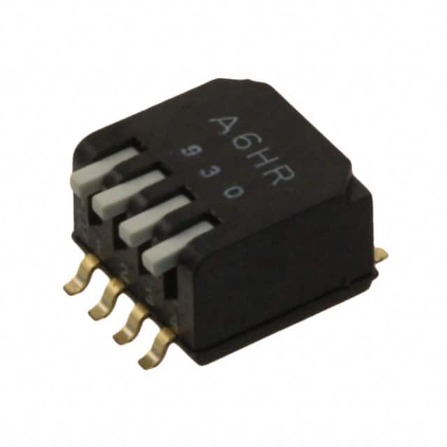 A6HR-4104 SWITCH PIANO DIP SPST 25MA 24V