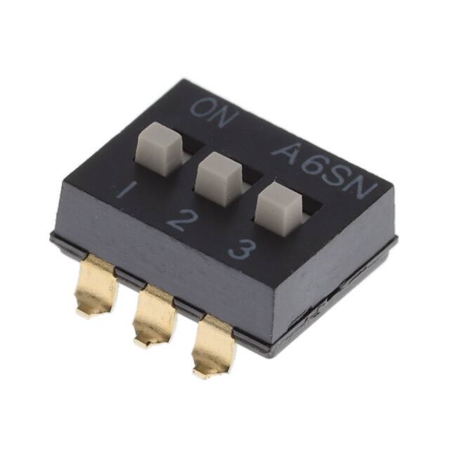 A6SN-3104-P SWITCH SLIDE DIP SPST 25MA 24V
