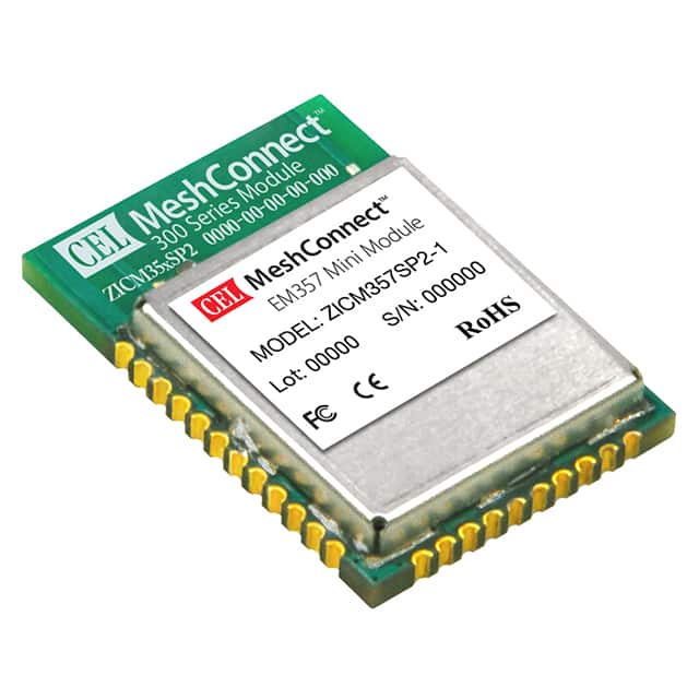 ZICM357SP2-1C-R RF TXRX MODULE 802.15.4 CAST SMD