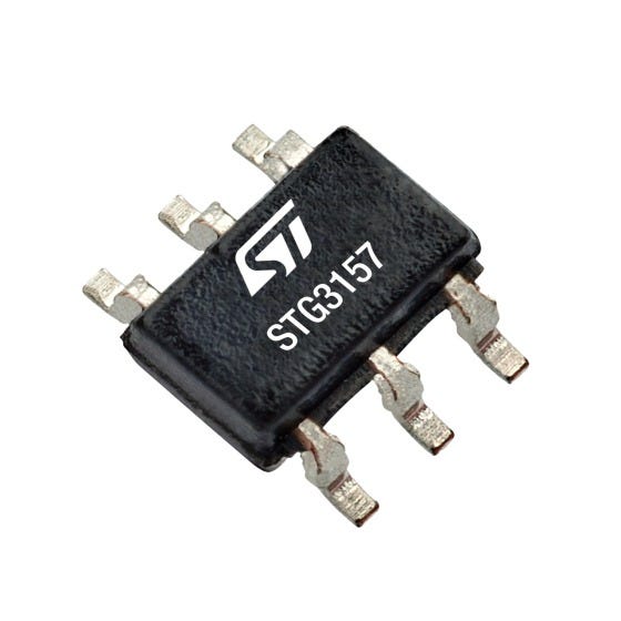 STG3157CTR The STG3157CTR is an analog switch from STMicroelectronics. It is RoHS3 Compliant and has an MSL rating of 1 Unlimited.