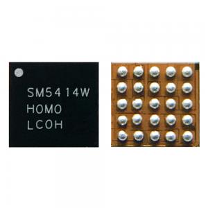 SM5414W The SM5414W is a Charging IC from Silicon Labs. It is RoHS3 Compliant and has an MSL of 1 Unlimited.
