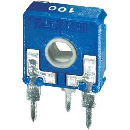 CA14NH5-1MA2020 The ACP CA14NH5-1MA2020 is a carbon film trimming potentiometer with a 14x14mm footprint. It offers a maximum voltage rating of 250 VDC and a power rating of 0.25W at 40°C.