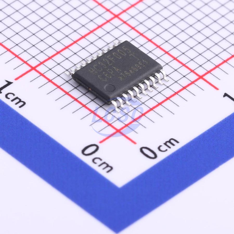 HC32F005C6PA-TSSOP20TR The HDSC HC32F005C6PA-TSSOP20TR is a microcontroller in a TSSOP-20 package. It is RoHS3 compliant and has a Moisture Sensitivity Level of 1.
