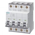 5SY4616-8 The Siemens 5SY4616-8 is a 4-pole circuit breaker designed for DIN rail mounting. It has a current rating of 16A and a voltage rating of 400V.