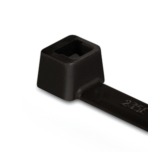 T50L The HellermannTyton T50L is a UV-resistant cable tie designed for outdoor applications. It features inside serration for a secure grip.