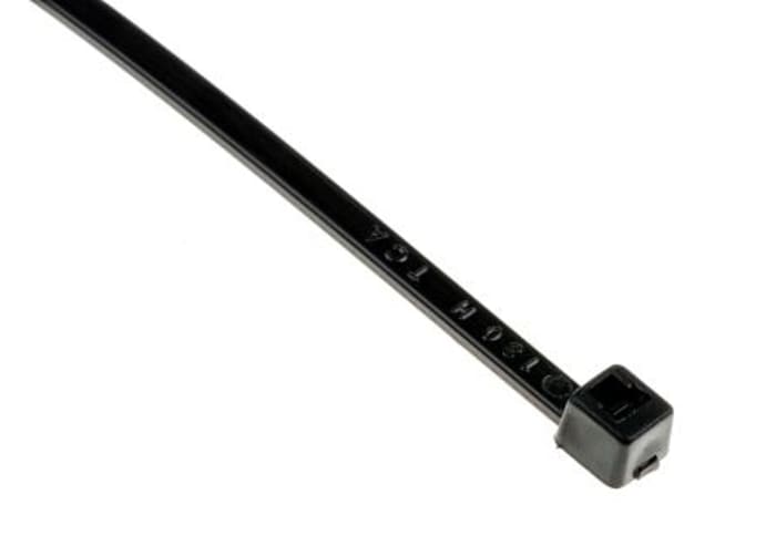T18R-HS This HellermannTyton T18R-HS is a natural colored cable tie, measuring 100mm in length and 2.5mm in width. It is constructed from Polyamide 66.