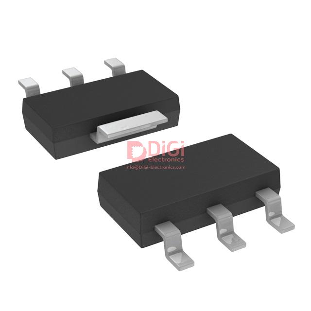 IRLL014 The Infineon Technologies IRLL014NTRPBF is an N-Channel MOSFET with a 55V drain-source voltage and 2A continuous drain current. It is supplied in a SOT-223 surface mount package.