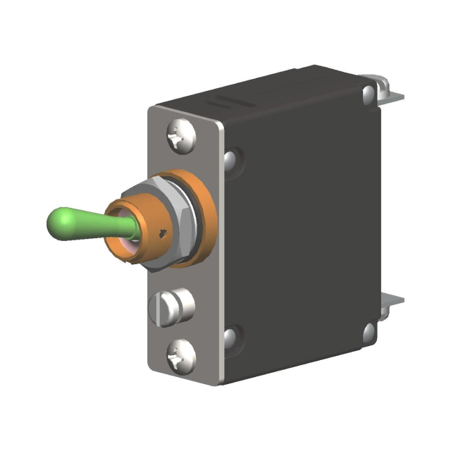 AM1-B0-34-450-501-C The Littelfuse Inc. AM1-B0-34-450-501-C is a 1-pole hydraulic magnetic circuit breaker. It features a 5A current rating and a 277V voltage rating.