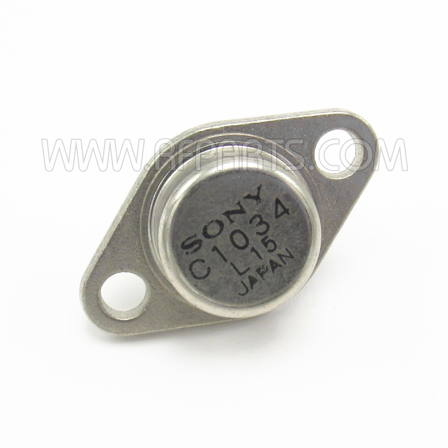 2SC1034 The Sony 2SC1034 is an NPN power transistor in a TO-66 package. It offers a high breakdown voltage and is suitable for horizontal deflection output applications.