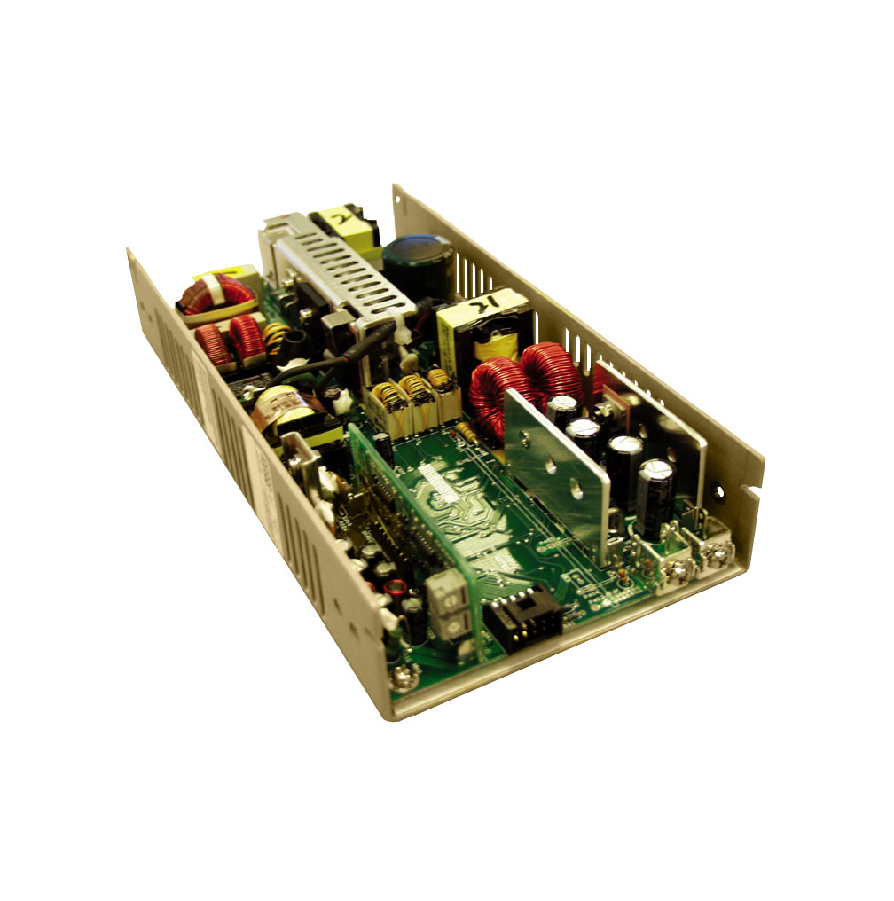 LPS173-M The Artesyn Embedded Power LPS173-M is an open frame AC-DC power supply offering a 12V output and up to 175W of power with forced air cooling. It features a wide input range and various protections.