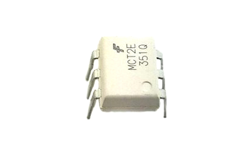 MCT2E The MCT2E is a phototransistor optocoupler from QTC, providing electrical isolation between circuits. It features a 30V collector-emitter voltage and 5mA on-state collector current.