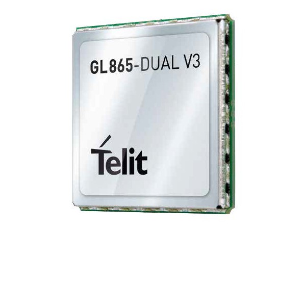 GL865-QUAD V3 The Telit GL865-QUAD V3 is a quad-band GSM/GPRS module offering 2G cellular connectivity. It operates across a wide temperature range and features a compact VQFN package.