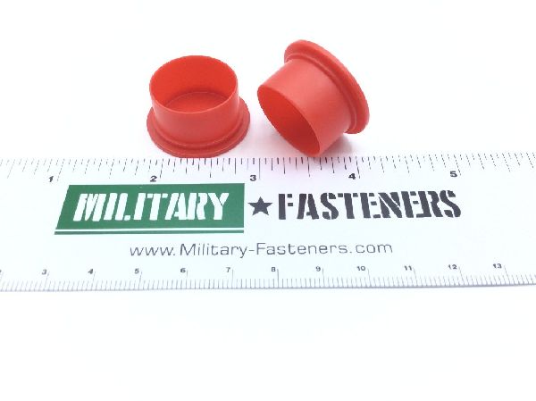 MS90376-14R The CAP MS90376-14R is a red plastic dust cap designed for electrical connectors. It features a 7/8" thread size and is made of polyethylene.