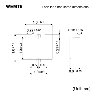 RW1A030APT2CR The ROHM Semiconductor RW1A030APT2CR is a P-Channel MOSFET with a 12V drain-to-source voltage and 3A continuous current rating. It is designed for surface mount applications.
