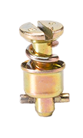 4002-2 The Alcoa Global Fasteners, Inc. 4002-2 is a stud assembly from the 4002 Series. It is constructed from steel with a slotted head and cadmium plating.