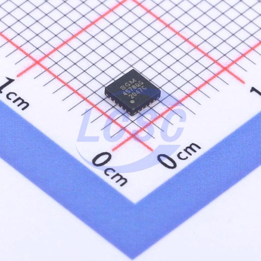 SGM4578YTQG20G/TR The SGM4578YTQG20G/TR from SG Micro Corp is an 8-bit bidirectional voltage-level translator. It supports open-drain and push-pull applications with data rates up to 24Mbps.