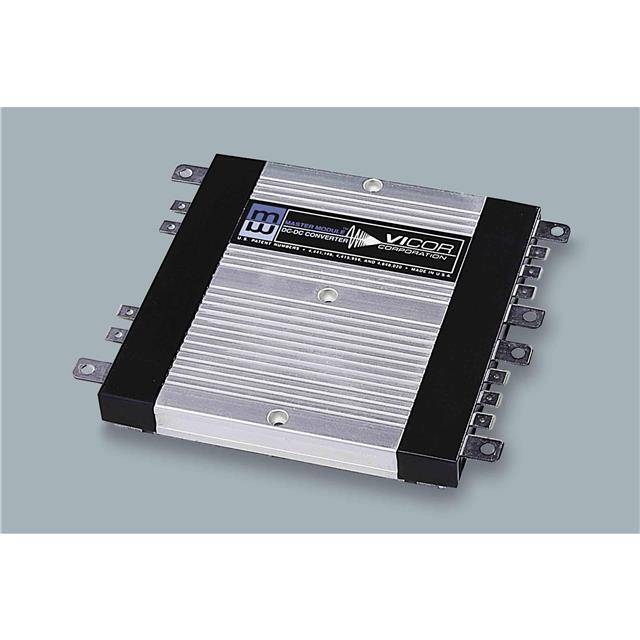 VI-NB43-EM The Vicor VI-NB43-EM is an enclosed DC DC converter with a 600W power rating. It operates with an input voltage range of 55V to 100V and provides a 48V output voltage.