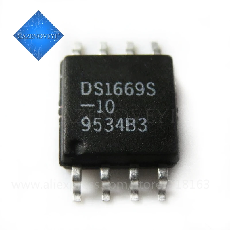 DS1669S-010 The DS1669S-010 is a digital potentiometer from Analog Devices / Maxim Integrated. It features RoHS3 compliance and an MSL 1 rating.