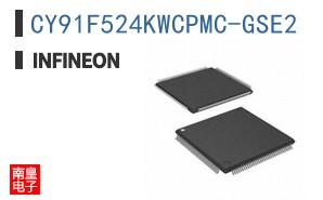 CY91F524KWCPMC-GSE2 The Infineon CY91F524KWCPMC-GSE2 is a 32-bit microcontroller featuring 576KB of Flash memory and operating at 80MHz. It is supplied in a 144-LQFP package.