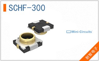 SCHF-300 The Mini-Circuits SCHF-300 is a surface mount high pass filter designed for a wideband passband from 290 to 1200 MHz. It offers low insertion loss and is suitable for various RF applications.