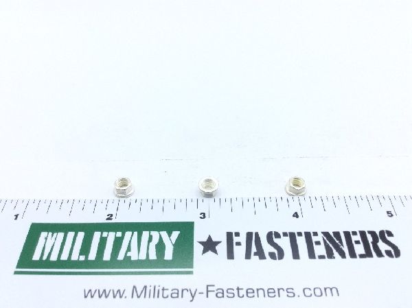 MS21043-06 The PENN MS21043-06 is a self-locking extended washer nut with a 6-32 thread size. It is constructed from corrosion and heat-resistant steel with silver plating.