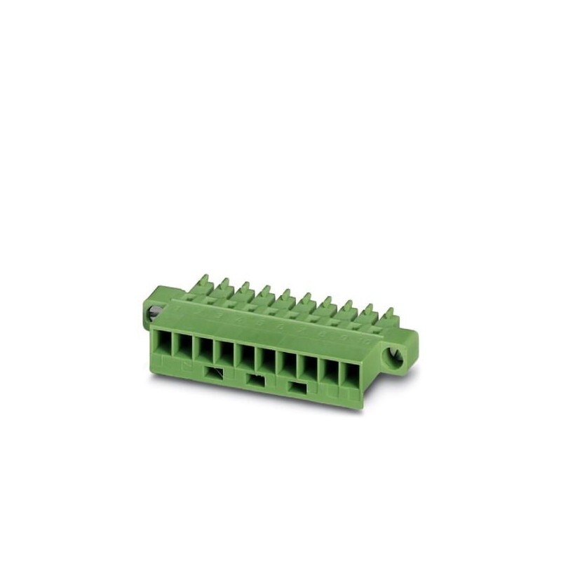 MCC1/2-STZF-3.81 The Phoenix Contact MCC1/2-STZF-3.81 is a terminal block adapter with 2 positions and a 3.81 mm pitch. It is RoHS3 Compliant.