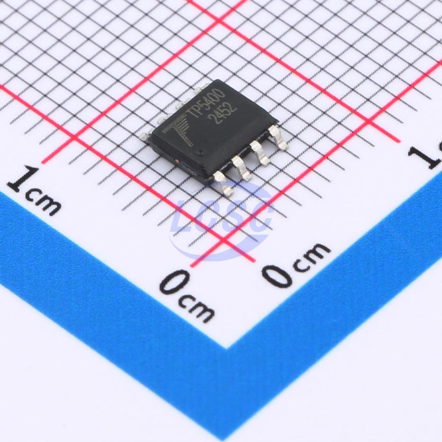 TP5400 The TP5400 from TOP POWER ASIC is a Battery Management IC. It features RoHS3 Compliance and an MSL rating of 1 Unlimited.
