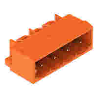 231-538/001-000 This Wago 231-538/001-000 is an 8-position male header with a 5.08mm pin spacing, designed for through-hole mounting. It features a 1.0mm solder pin diameter and an orange color.