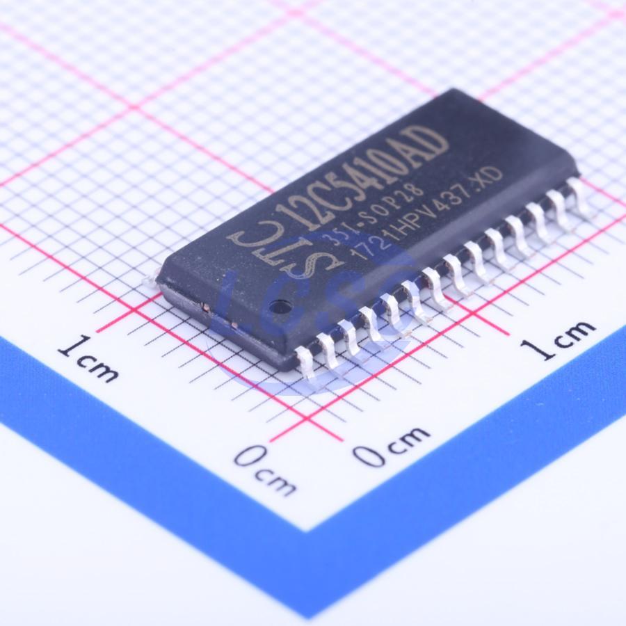 STC12C5410AD-35I-SOP28 The STC12C5410AD-35I-SOP28 is a microcontroller from STC Micro. It features RoHS3 compliance and an MSL of 1 Unlimited.