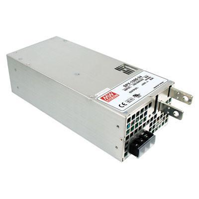 SPV-1500-24 The Mean Well USA SPV-1500-24 is an enclosed AC/DC converter providing 1512W of power. It features a 24V output and a 63A current rating.