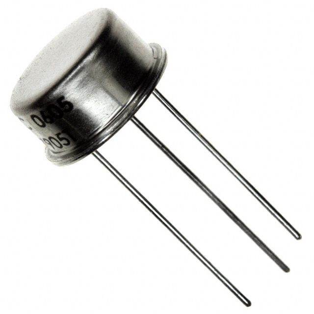 2N4235 PNP power transistor rated for 60V collector-emitter voltage and 1A collector current in a TO-39 through-hole package.
