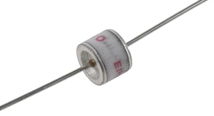 B88069X0720S102 The TDK B88069X0720S102 is a 2-electrode gas discharge tube with a 90V DC spark over voltage and a maximum surge current of 5kA. It features a robust ceramic body and through-hole mounting.