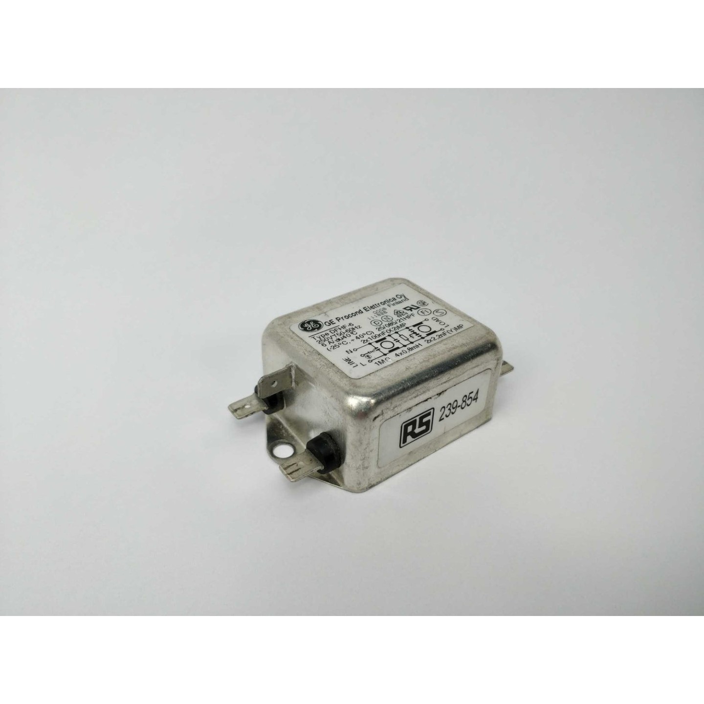 DFHF-6 The GE DFHF-6 is a high-performance, multi-stage chassis-mounted filter designed for demanding industrial applications. It offers enhanced common and differential mode attenuation.